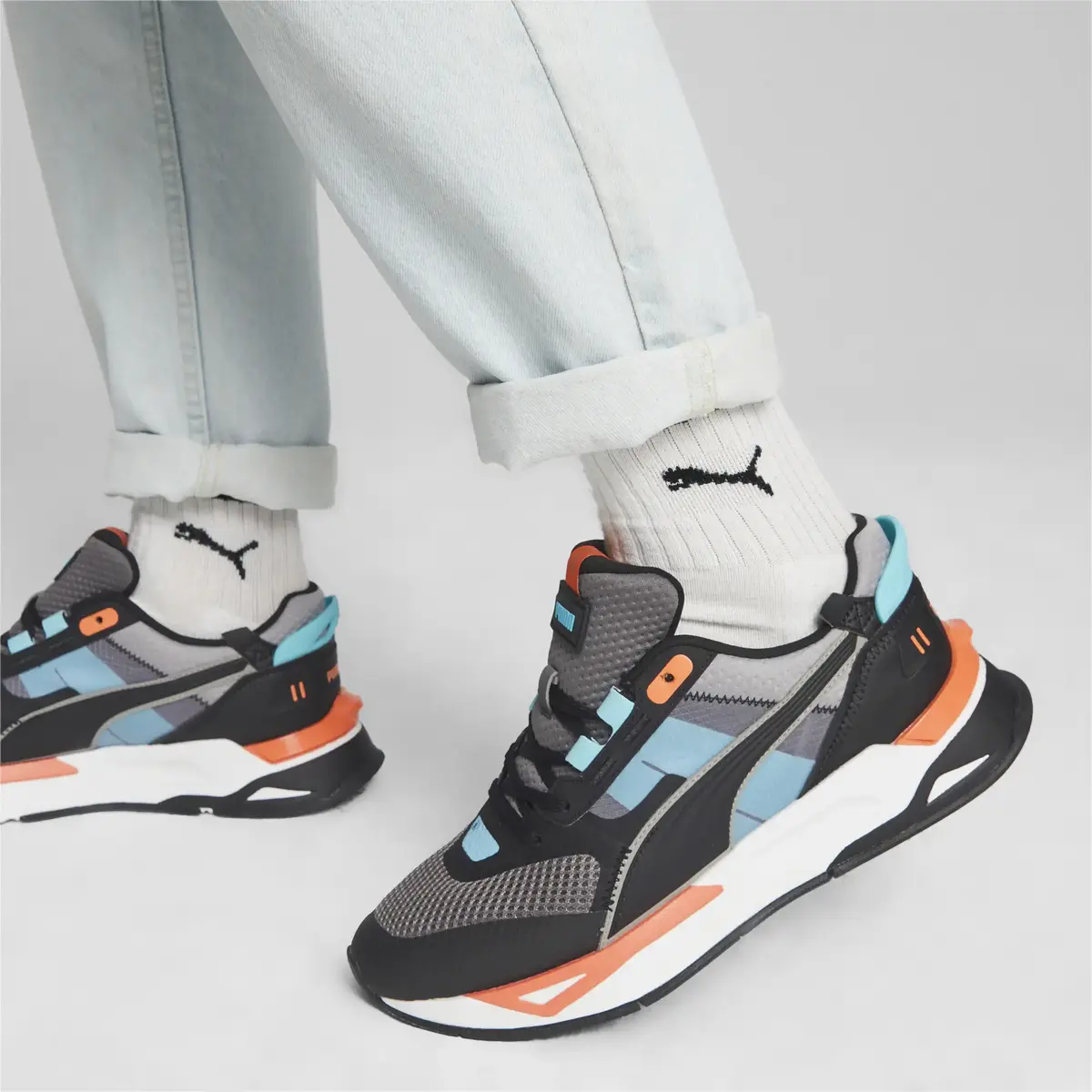 Puma Mirage Sport Tech Siyah Erkek Koşu Ayakkabısı