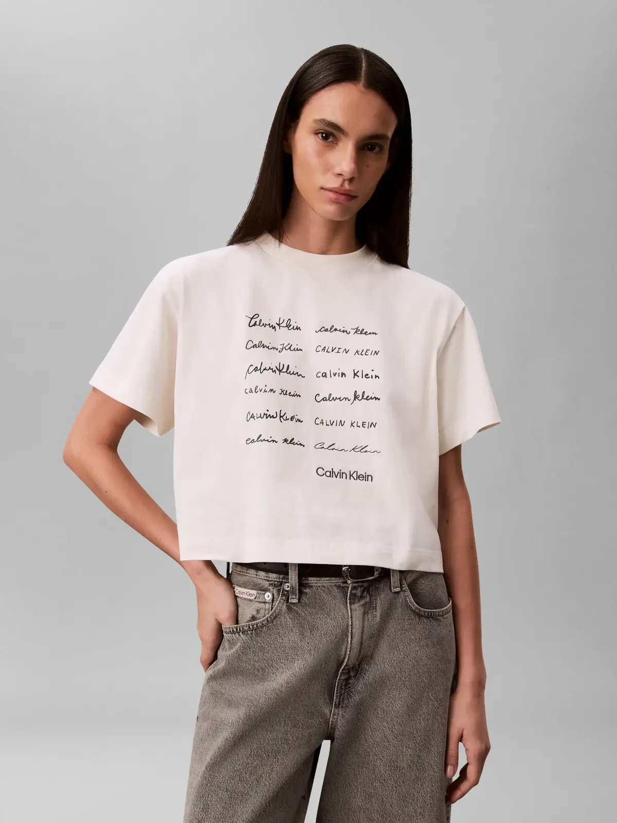 SS CROPPED BOXY GRAP, YAS, XXS