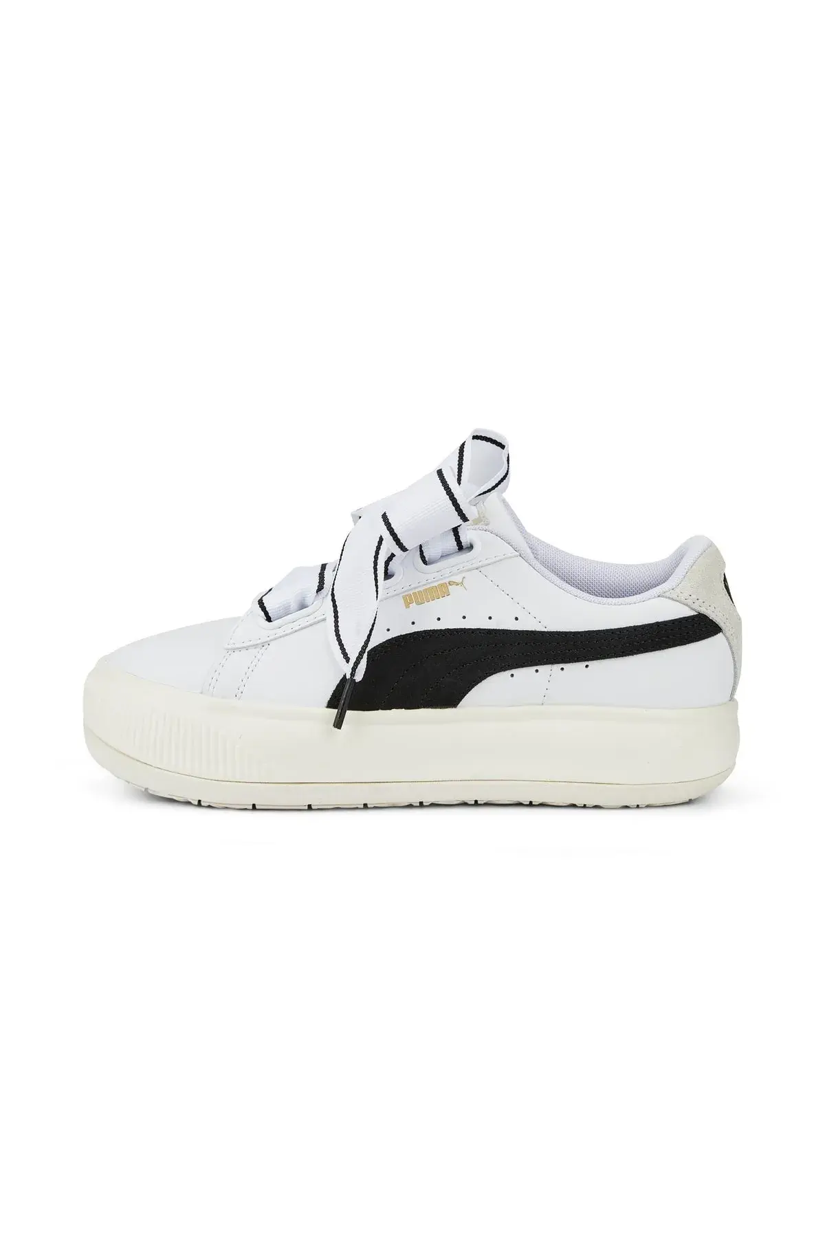 Puma Suede Mayu Heart Wns Beyaz - Siyah Kadın Günlük Spor Ayakkabı