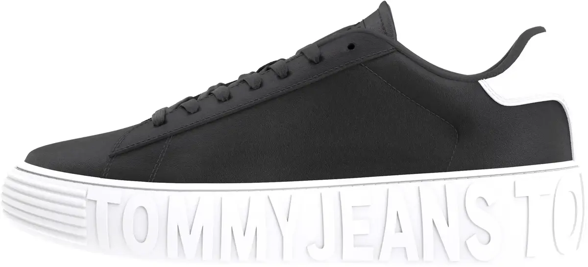 Tommy Hilfiger (NEW) TOMMY JEANS OU, BDS Siyah Erkek Spor Ayakkabı & Sneaker