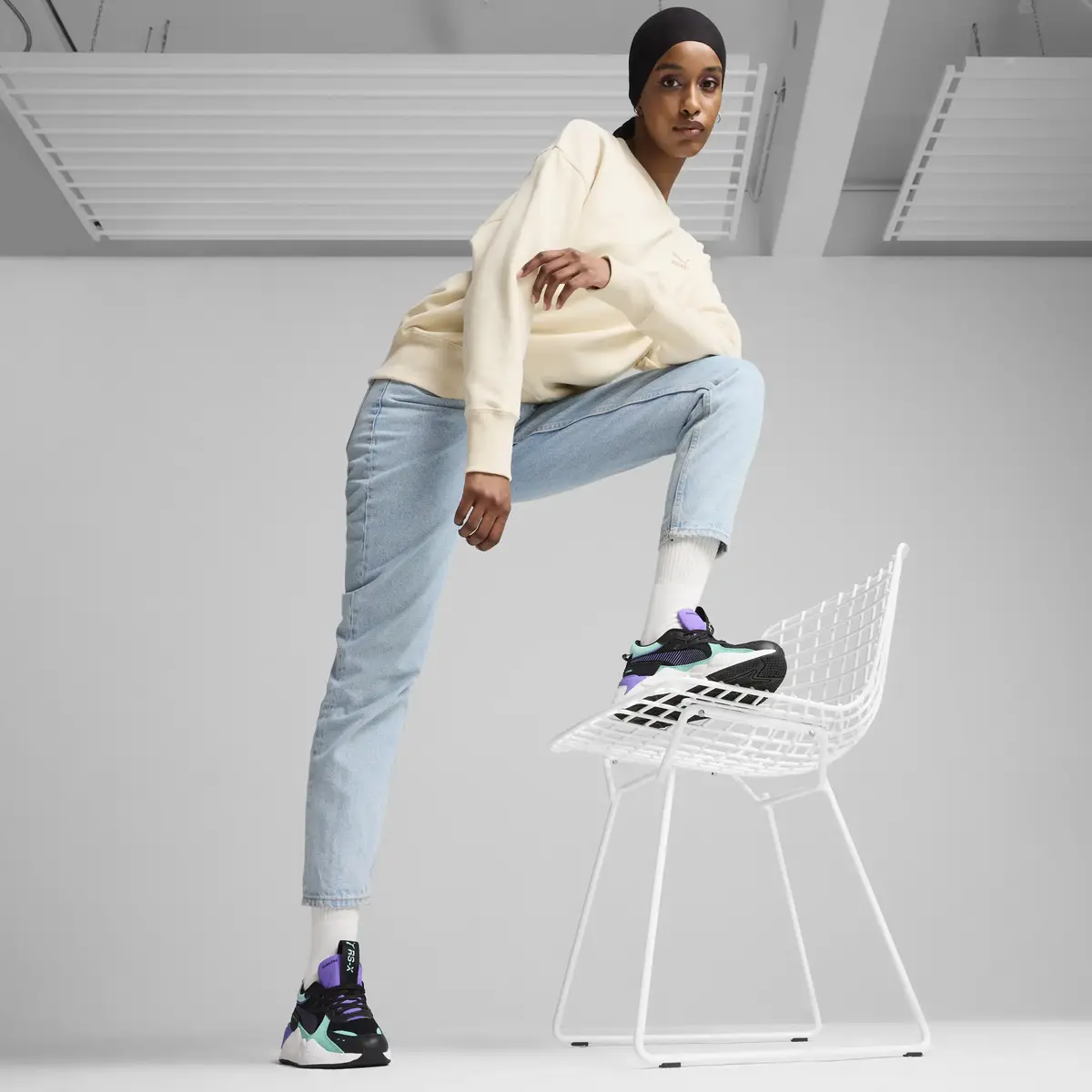 Puma RS-X Reinvention Siyah Unisex Spor Ayakkabı