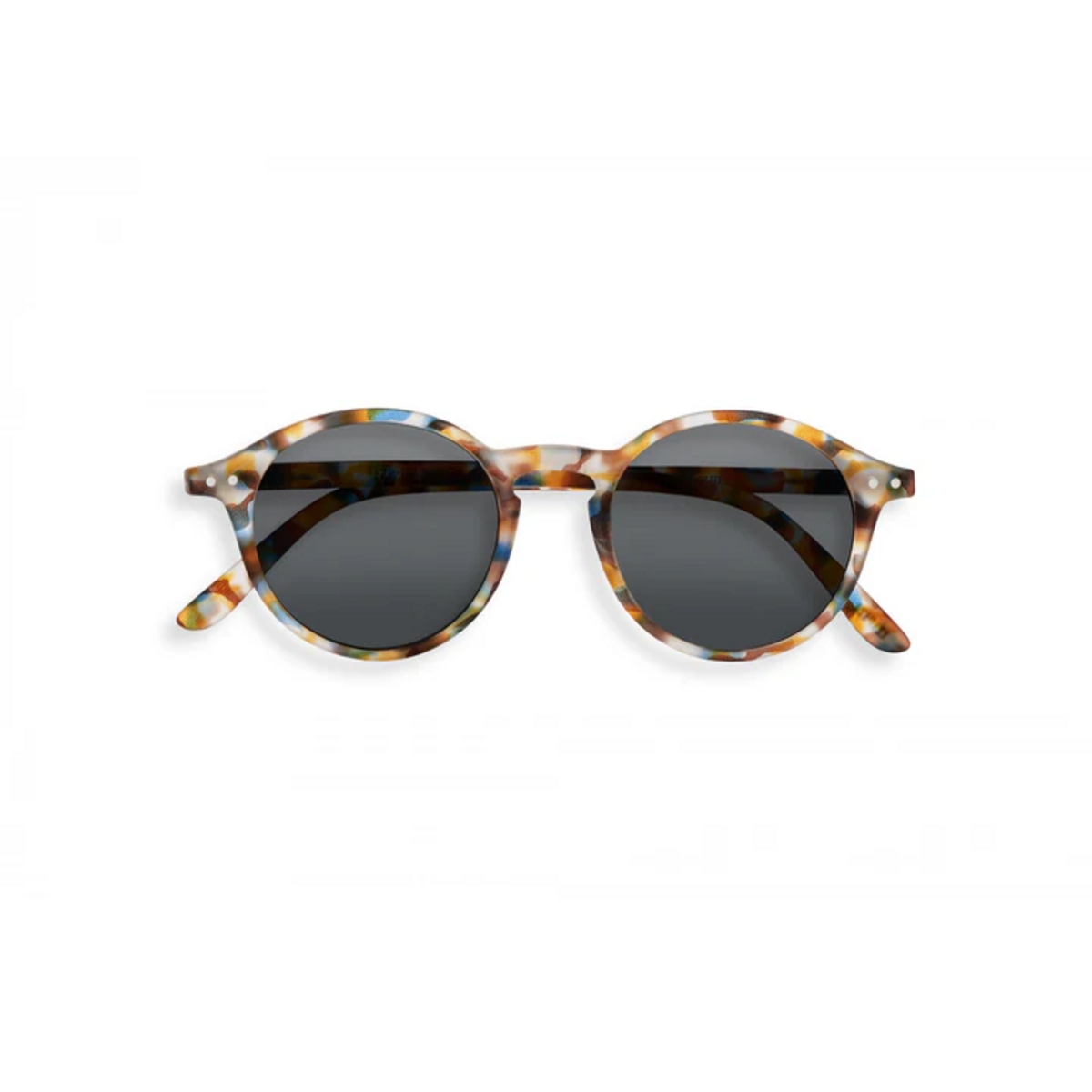 IZIPIZI Sun #D Blue Tortoise - Mavi Desenli Yetişkin Güneş Gözlüğü