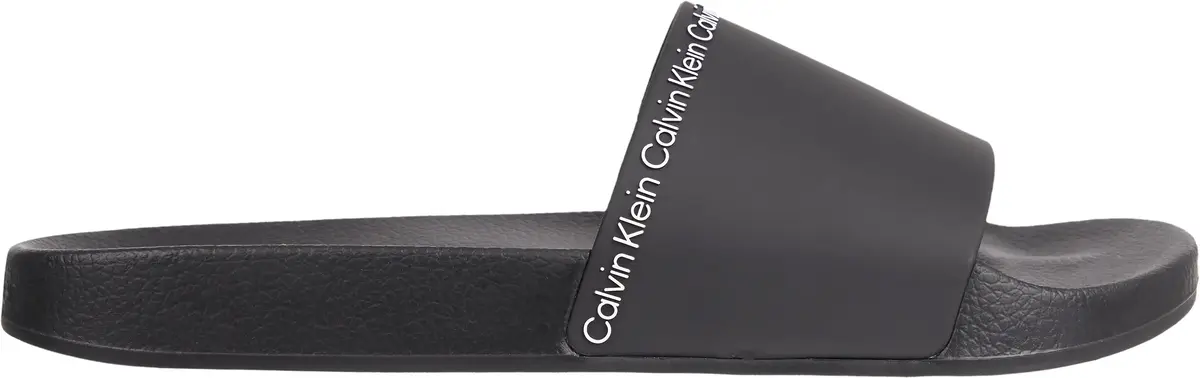 Calvin Klein POOL SLIDE RUBBER, BEH Siyah Erkek Terlik