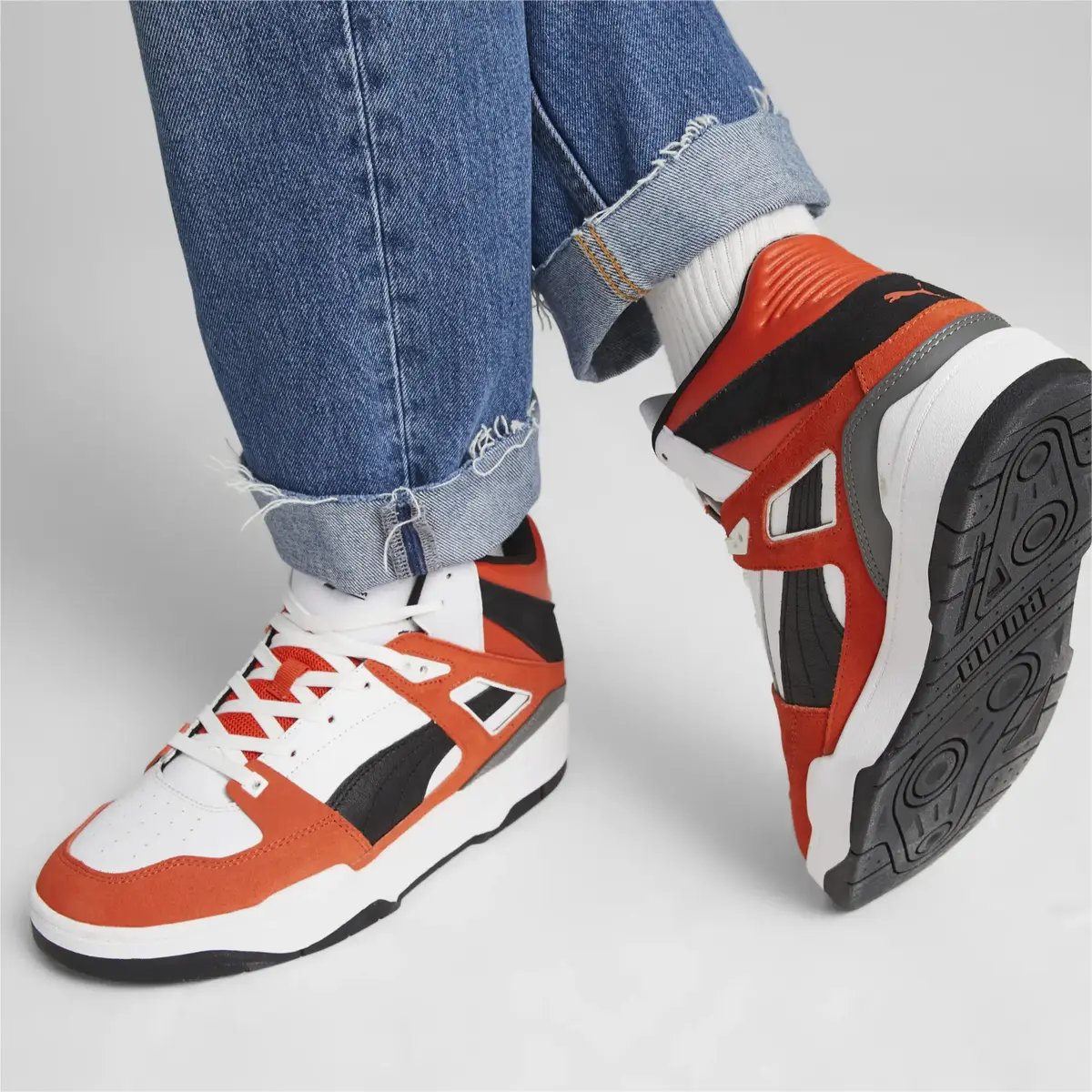 Puma Slipstream Hi Heritage Beyaz Erkek Bilekli Günlük Spor Ayakkabı