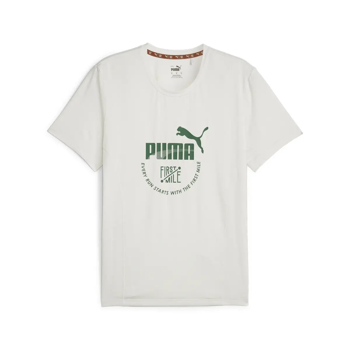 Puma Unisex First Mile Tee Gri Erkek T-Shirt