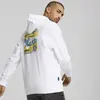 Puma Downtown Graphic Hoodie Beyaz Erkek Hoodie