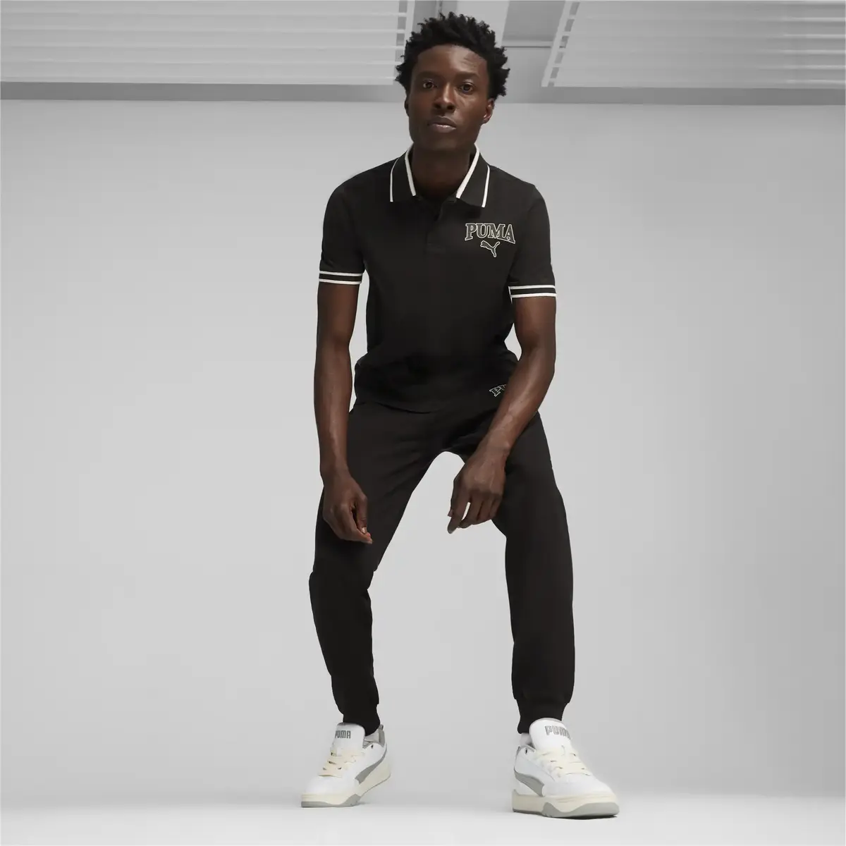 Puma SQUAD Polo Siyah Erkek Polo T-Shirt