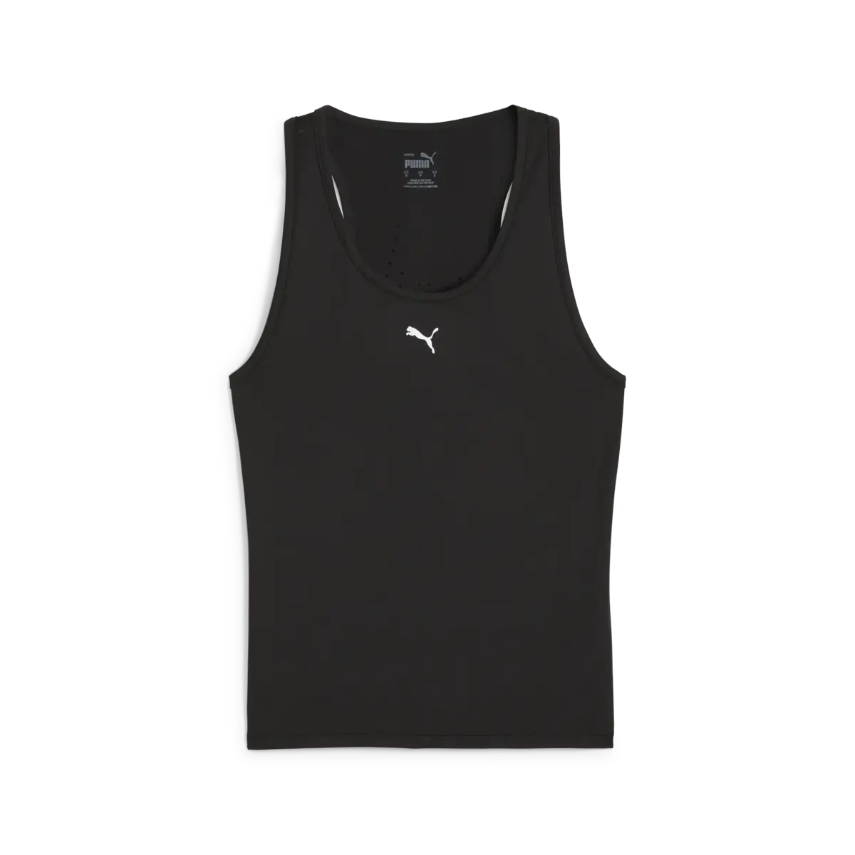 Puma RUN CLOUDSPUN TANK W Siyah Kadın T-Shirt & Polo