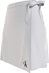 Calvin Klein WRAP SKIRT Kadın Beyaz Etek