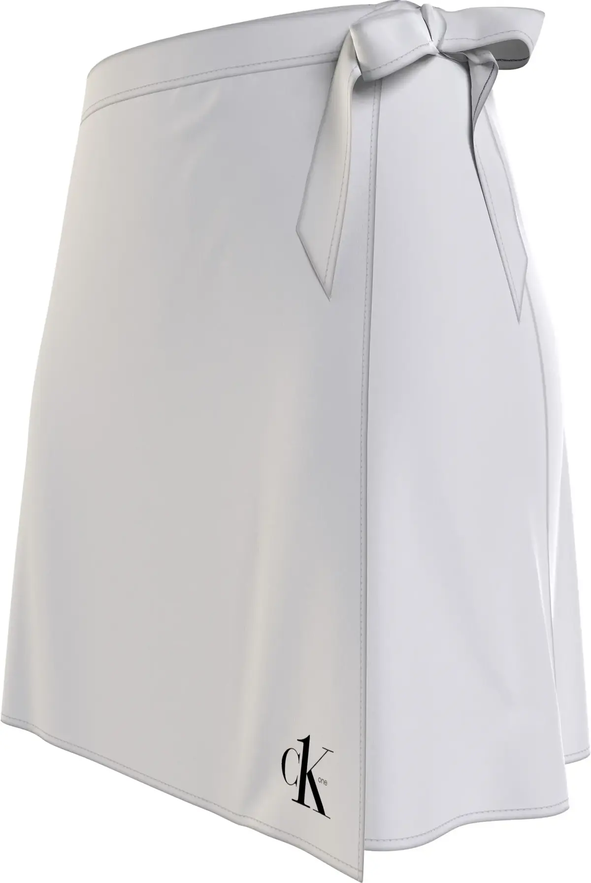 Calvin Klein WRAP SKIRT Kadın Beyaz Etek