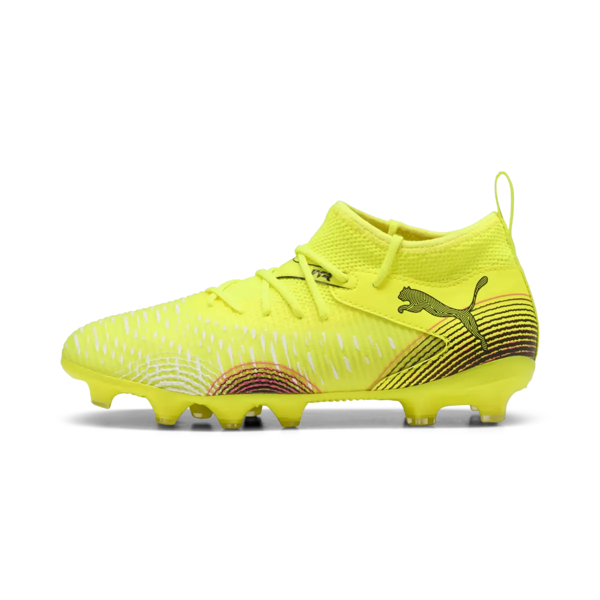 Puma FUTURE 8 MATCH FG/AG Jr Sarı Erkek Çocuk Krampon