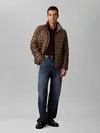 Calvin Klein LS LT WT NYLON CHANN, PDK Kahverengi Erkek Mont