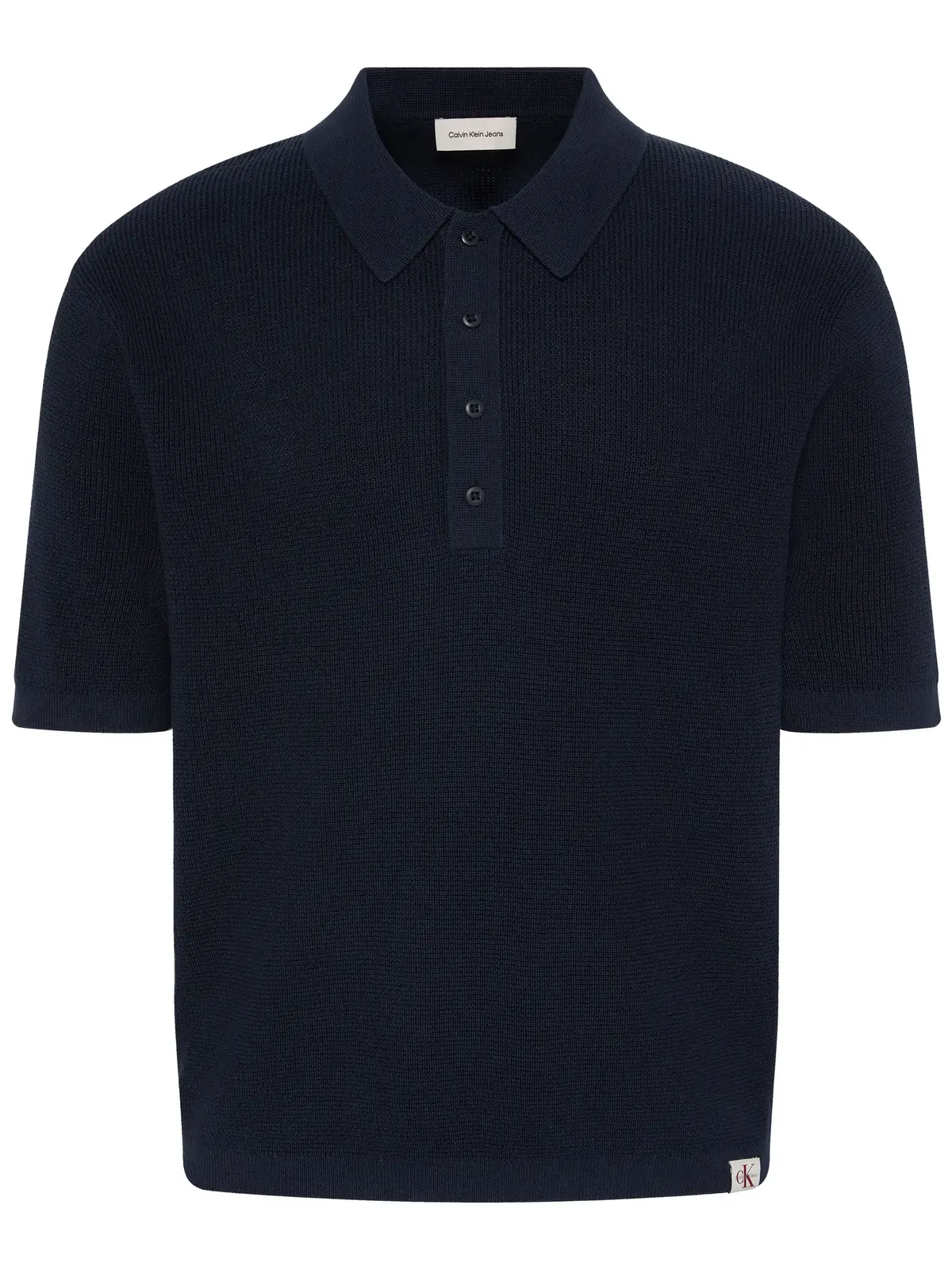 SS COTTON WAFFLE POL, CEF