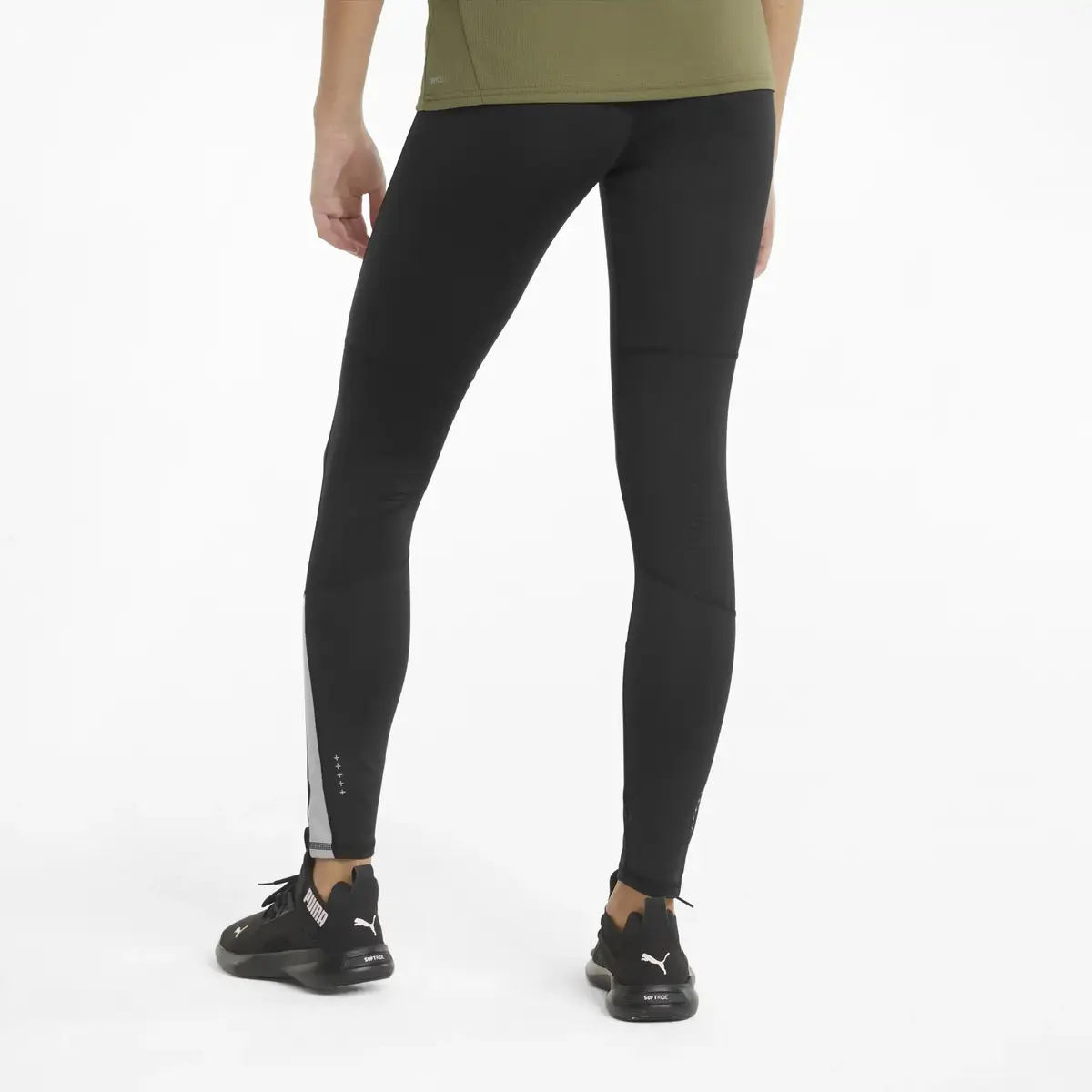 Puma RUN FAV REG RISE FULL TIGHT Siyah Kadın Tayt