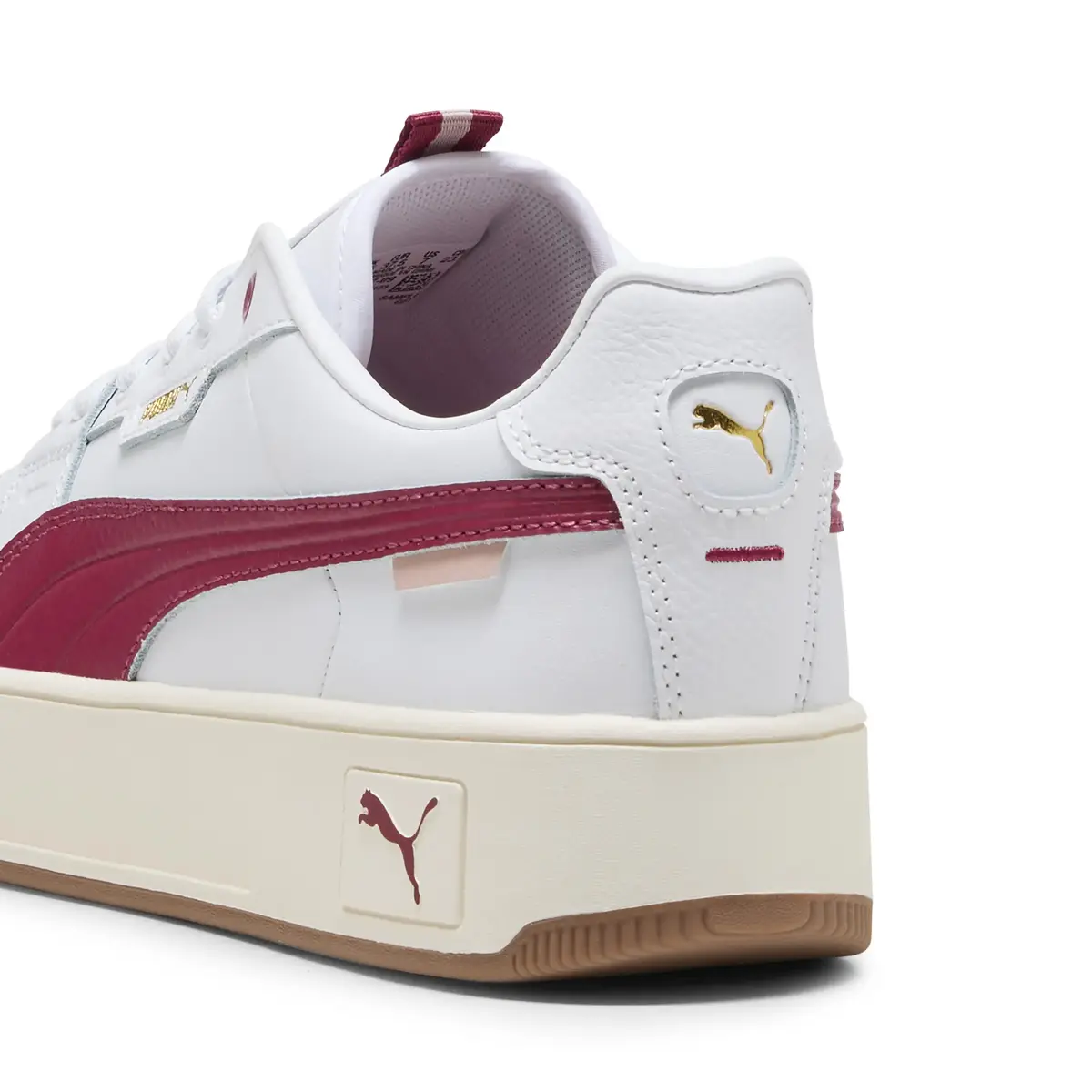 PUMA Carina Street Lux Beyaz Kadın Günlük Spor Ayakkabı