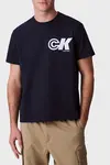 Calvin Klein SS 20S CK SPORT LOGO GRAPHIC TEE Antrasit Erkek Tişört