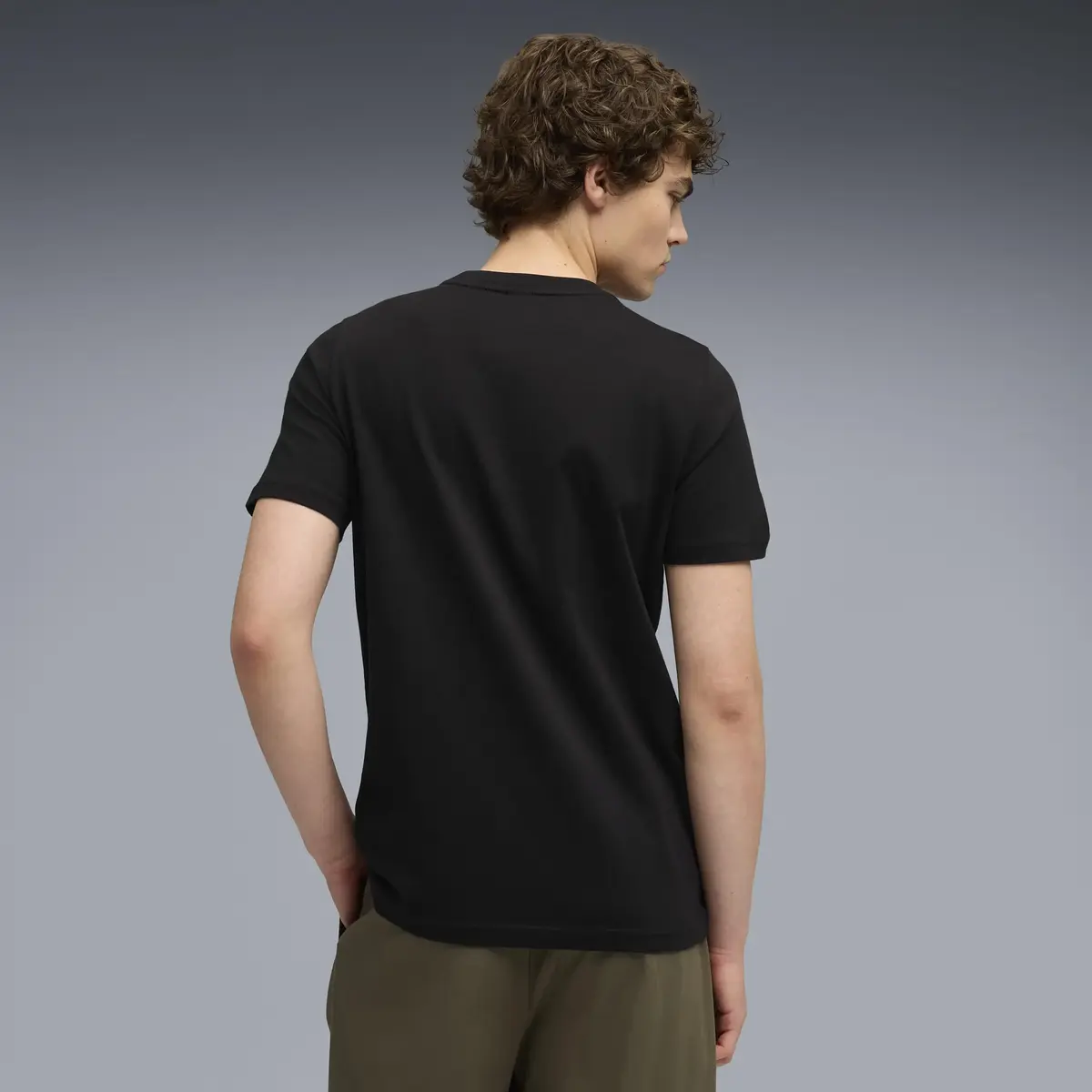 Puma Ferrari Tonal Shield Tee Siyah Erkek T-Shirt