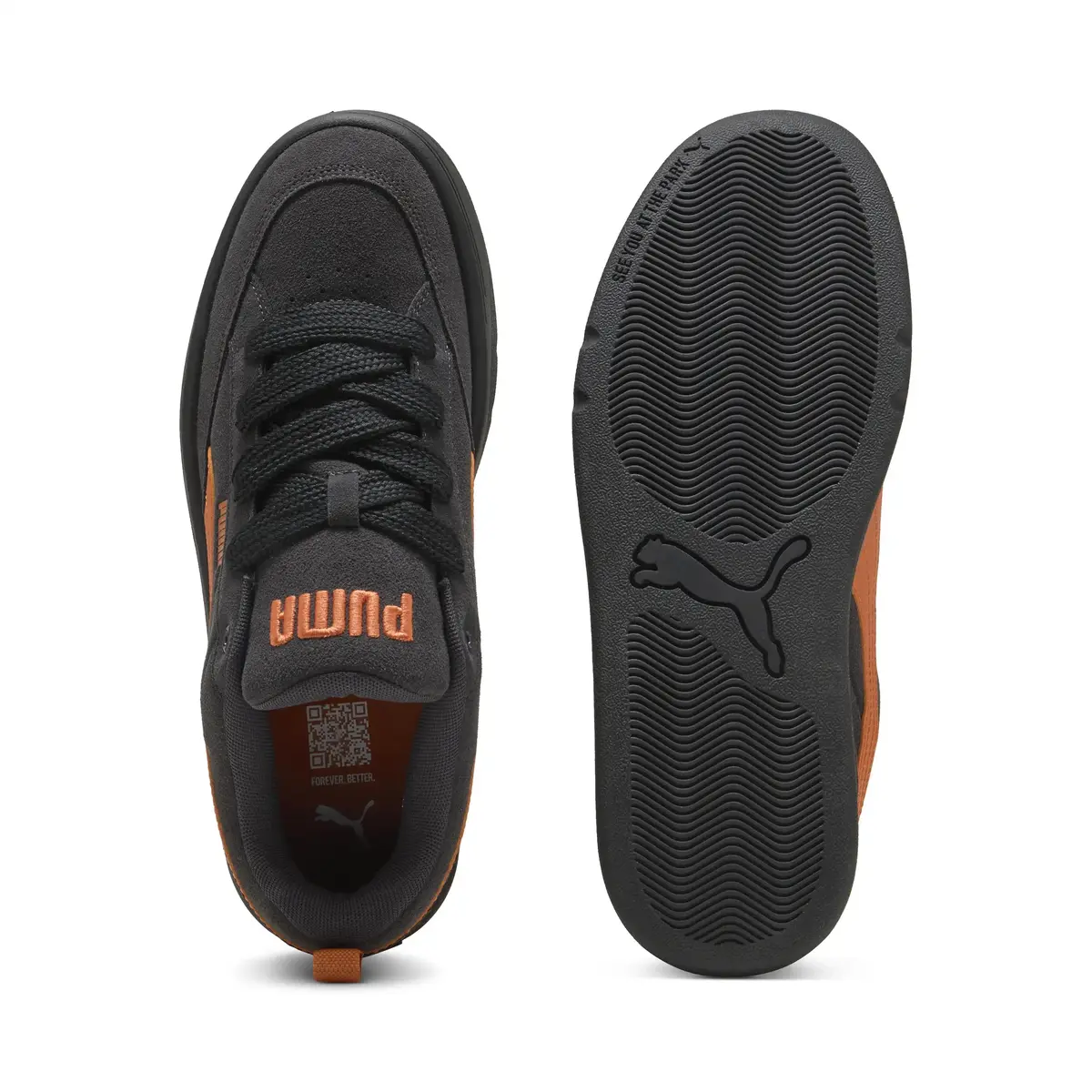 PUMA Park Lifestyle Raw Gri Erkek Günlük Spor Ayakkabı