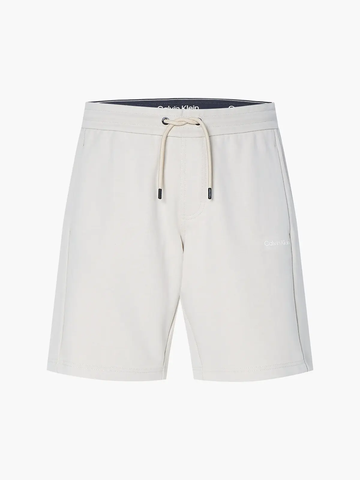 Calvin Klein INTERLOCK MICRO LOGO Erkek Krem Şort
