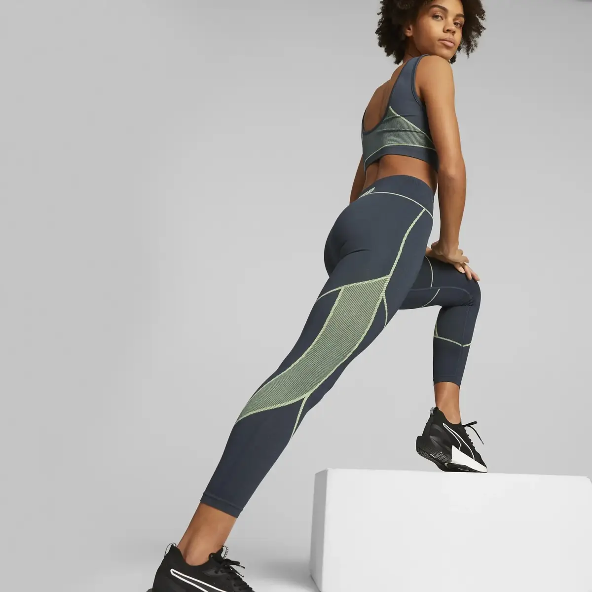 Puma Formknit Seamless Tight Lacivert Kadın Performans Tayt