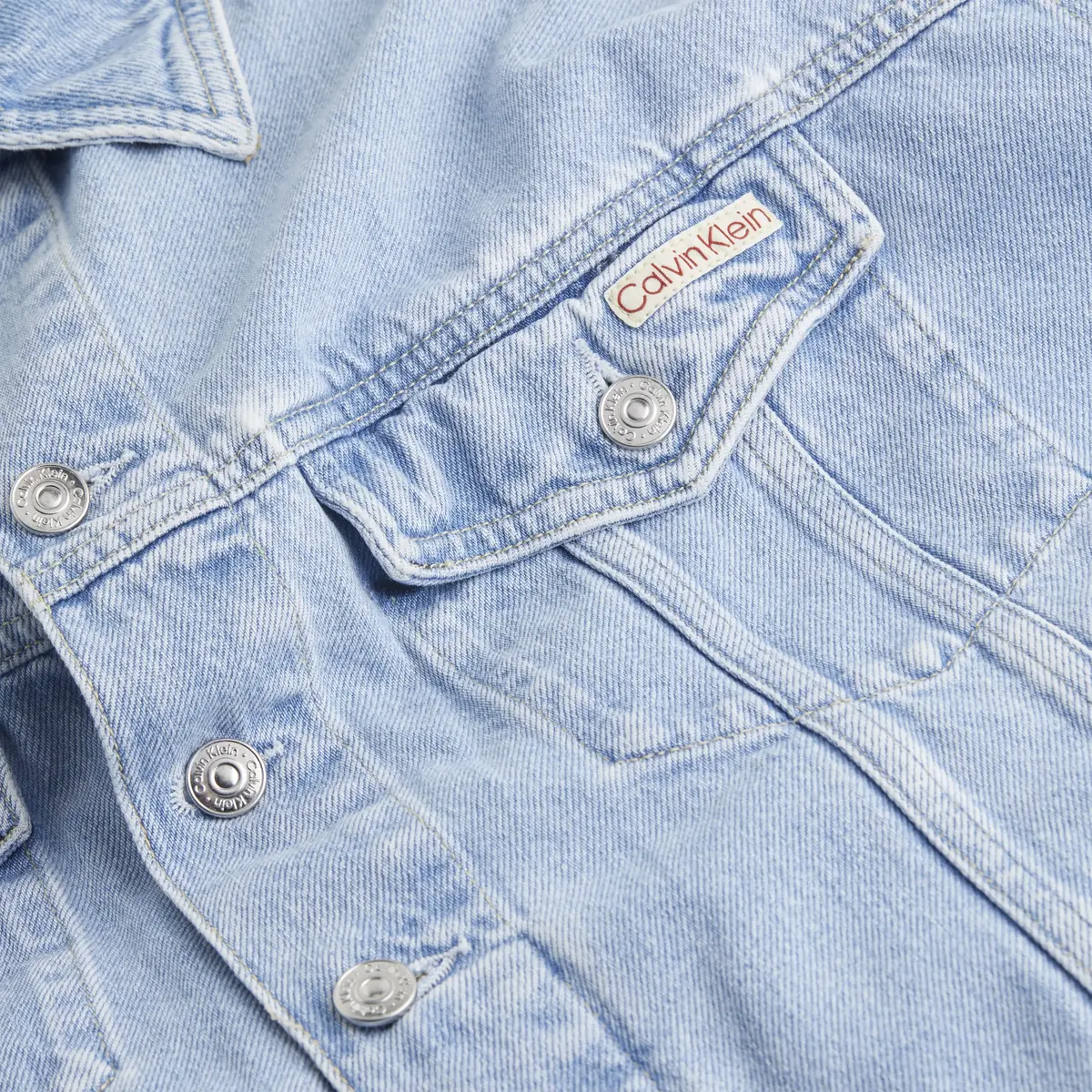 Calvin Klein Denim Kadın Ceket & Fermuarlı Üst