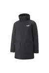 Puma Padded Hooded Parka Siyah Erkek Uzun Parka Mont