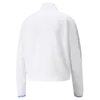 Puma EVOSTRIPE Half-Zip Crew PUMA White Beyaz Kadın Yarım Fermuarlı Sweatshirt