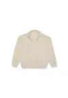 Calvin Klein LS BRUSHED ALPACA Krem Erkek Kazak