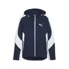 Puma EVOSTRIPE Full-Zip Hoodie DK Lacivert Erkek Sweatshirt