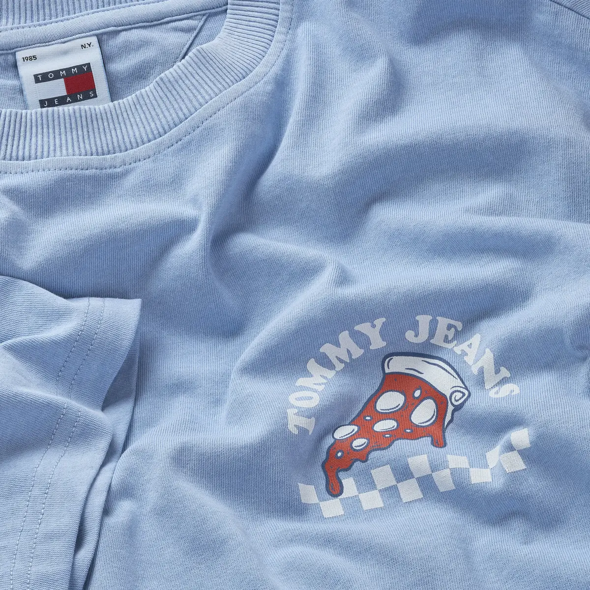 Tommy Hilfiger TJM REG UNISEX FUN N Unisex Mavi T-Shirt