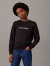 Calvin Klein INST. LOGO REGULAR Siyah Çocuk Sweatshirt