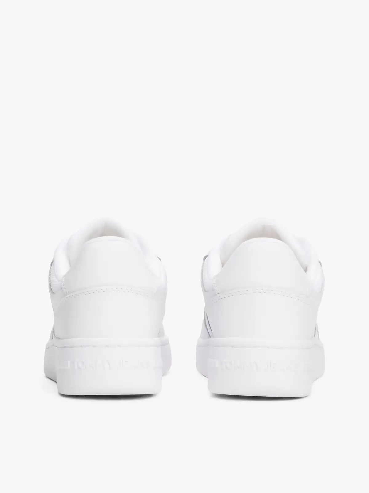 Tommy Hilfiger TJW RETRO BASKET ESS, YBS Beyaz Kadın Spor Ayakkabı & Sneaker