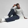 PUMA ESS ELEVATED Crew TR Gri Erkek Sweatshirt