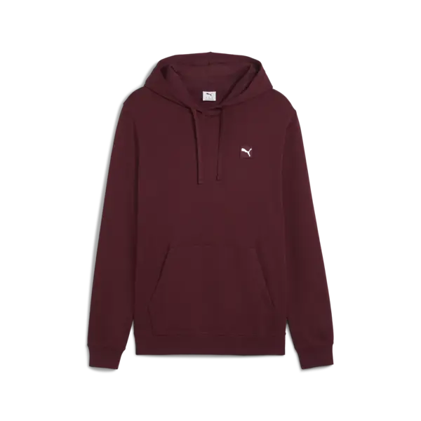 PUMA ESS ELEVATED Hoodie Erkek Bordo Hoodie