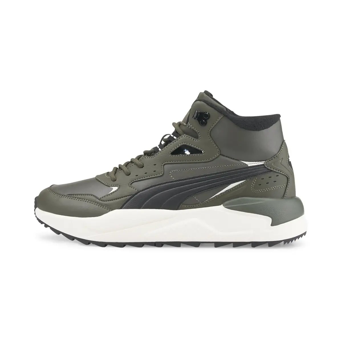Puma X-Ray Speed Mid Wtr L Yeşll Erkek Bilekli Günlük Spor Ayakkabı