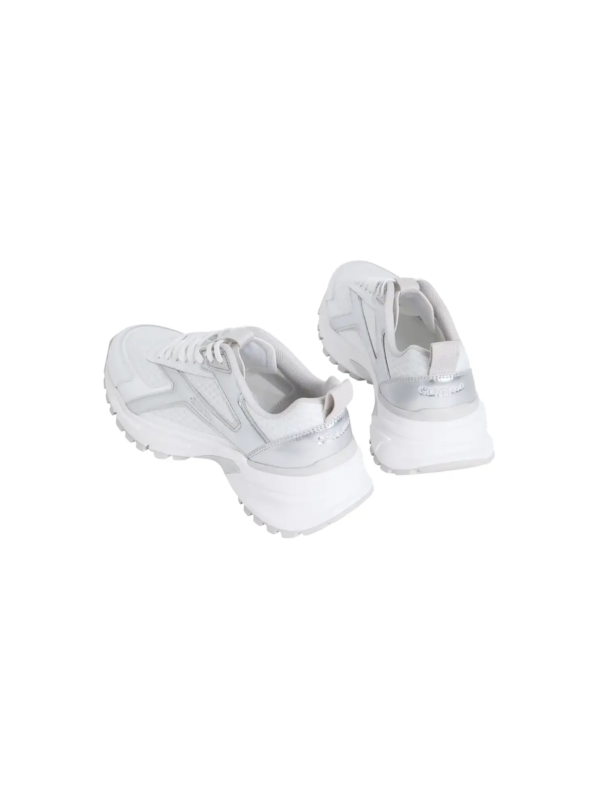 Calvin Klein HIKE RUN CKSTRIPE ME, 05Y Beyaz Kadın Spor Ayakkabı
