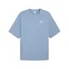 Puma BETTER CLASSICS Oversized Tee Mavi Erkek T-Shirt