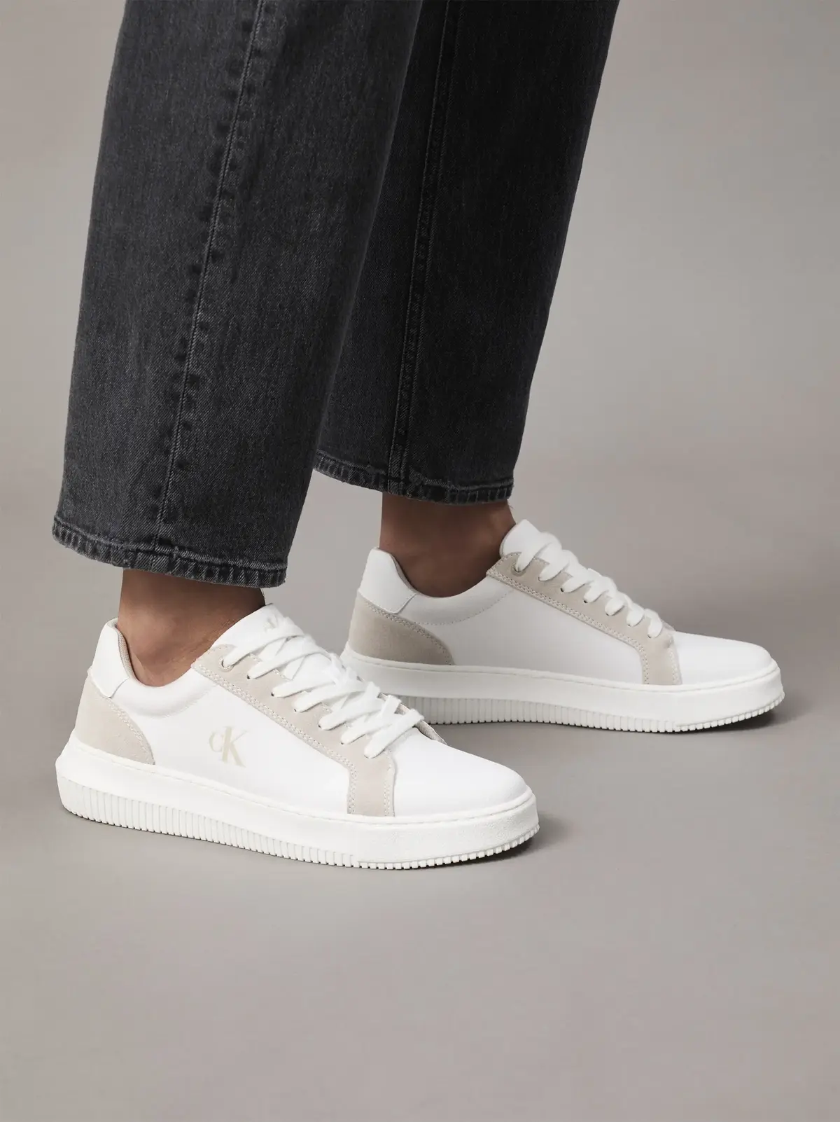 Calvin Klein CHUNKY CUPSOLE MG CA, 02S Beyaz Erkek Spor Ayakkabı & Sneaker