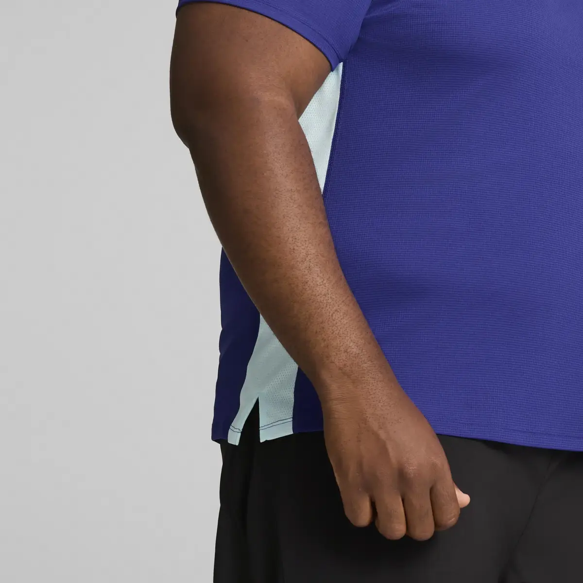 Puma RUN FAVORITE VELOCITY TEE Mor Erkek T-Shirt