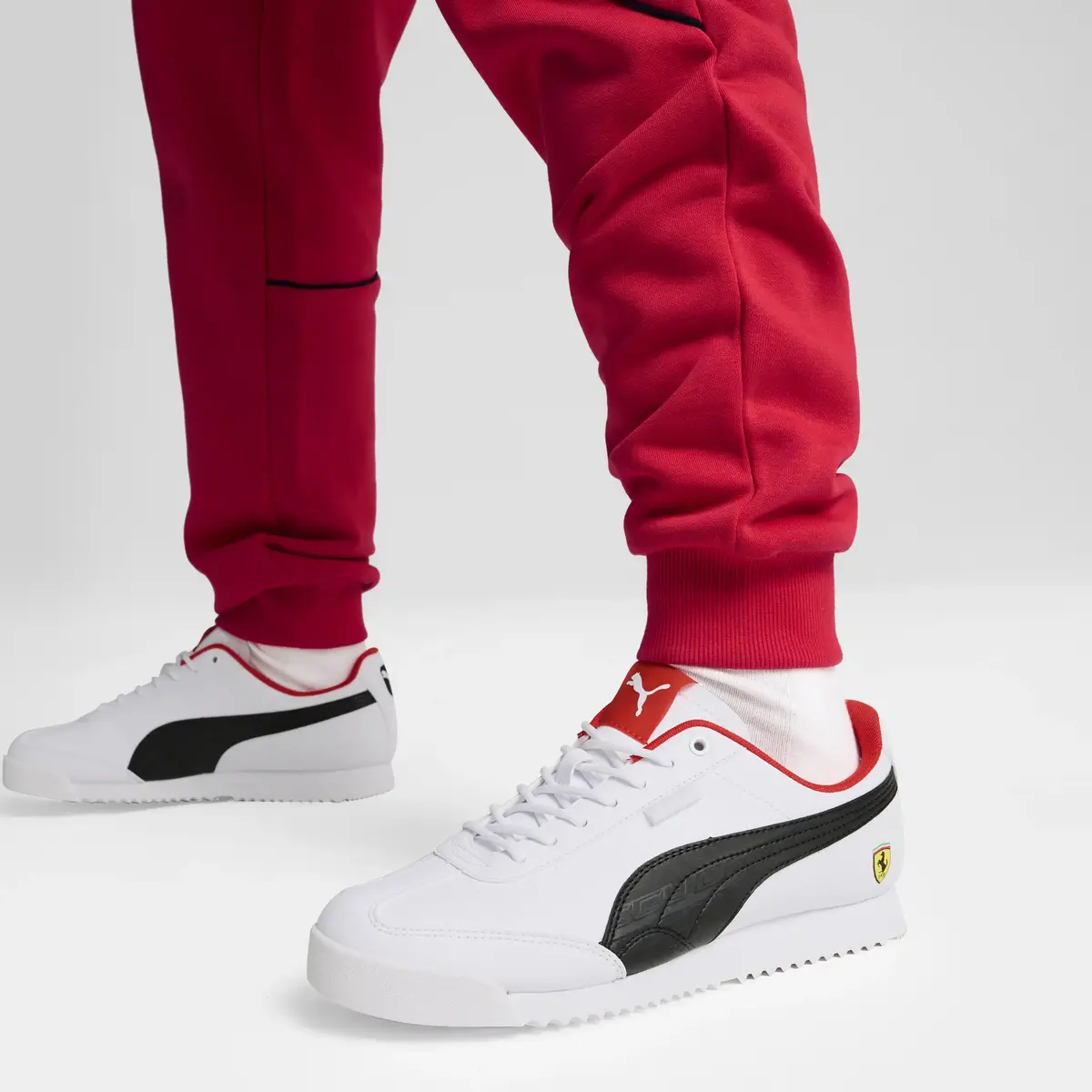 Puma Ferrari Roma Via Beyaz Erkek Günlük Spor Ayakkabı