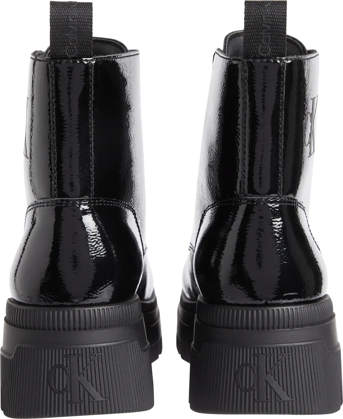 Calvin Klein CHUNKY COMBAT LACEUP Kadın Siyah Bot