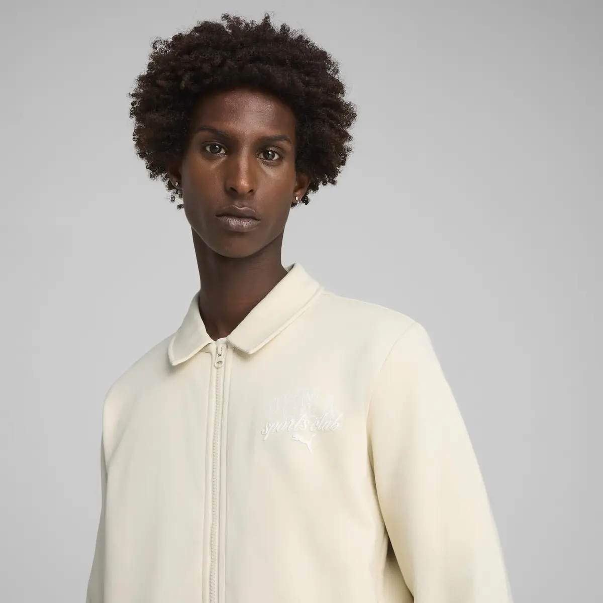PUMA CLASS Track Jacket Bej Erkek Ceket