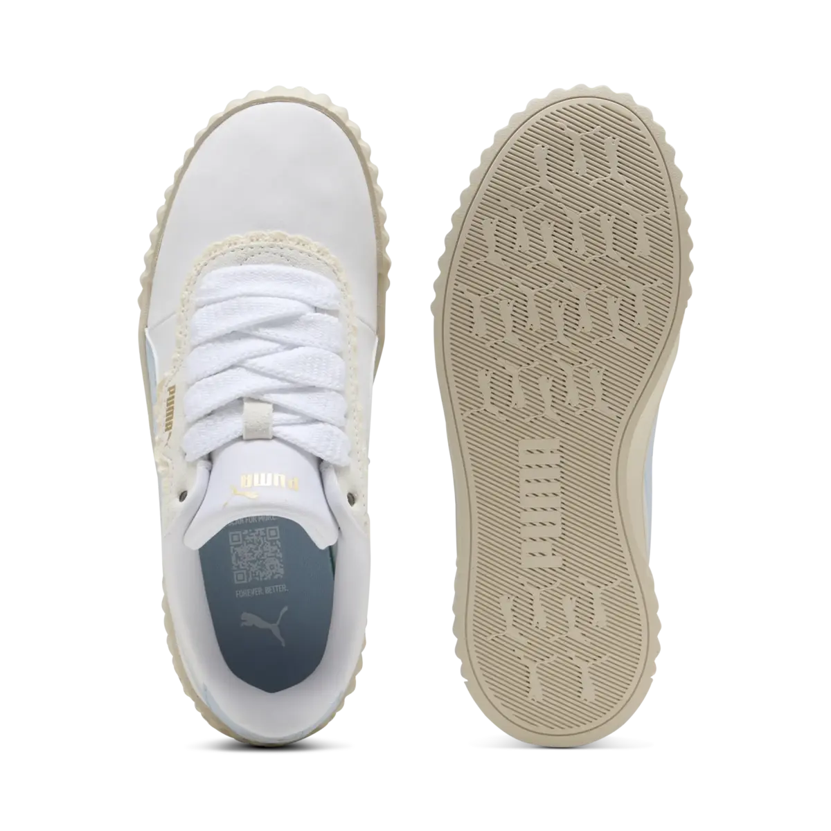 Puma Carina 3.0 Memoires Jr Beyaz Kadın Spor Ayakkabı