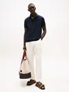 Tommy Hilfiger HIDDEN PLACKET REG P, DW5 Siyah Erkek T-Shirt & Polo