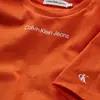 Calvin Klein CKJ LOGO BOXY T-SHIR Kadın Turuncu T-Shirt