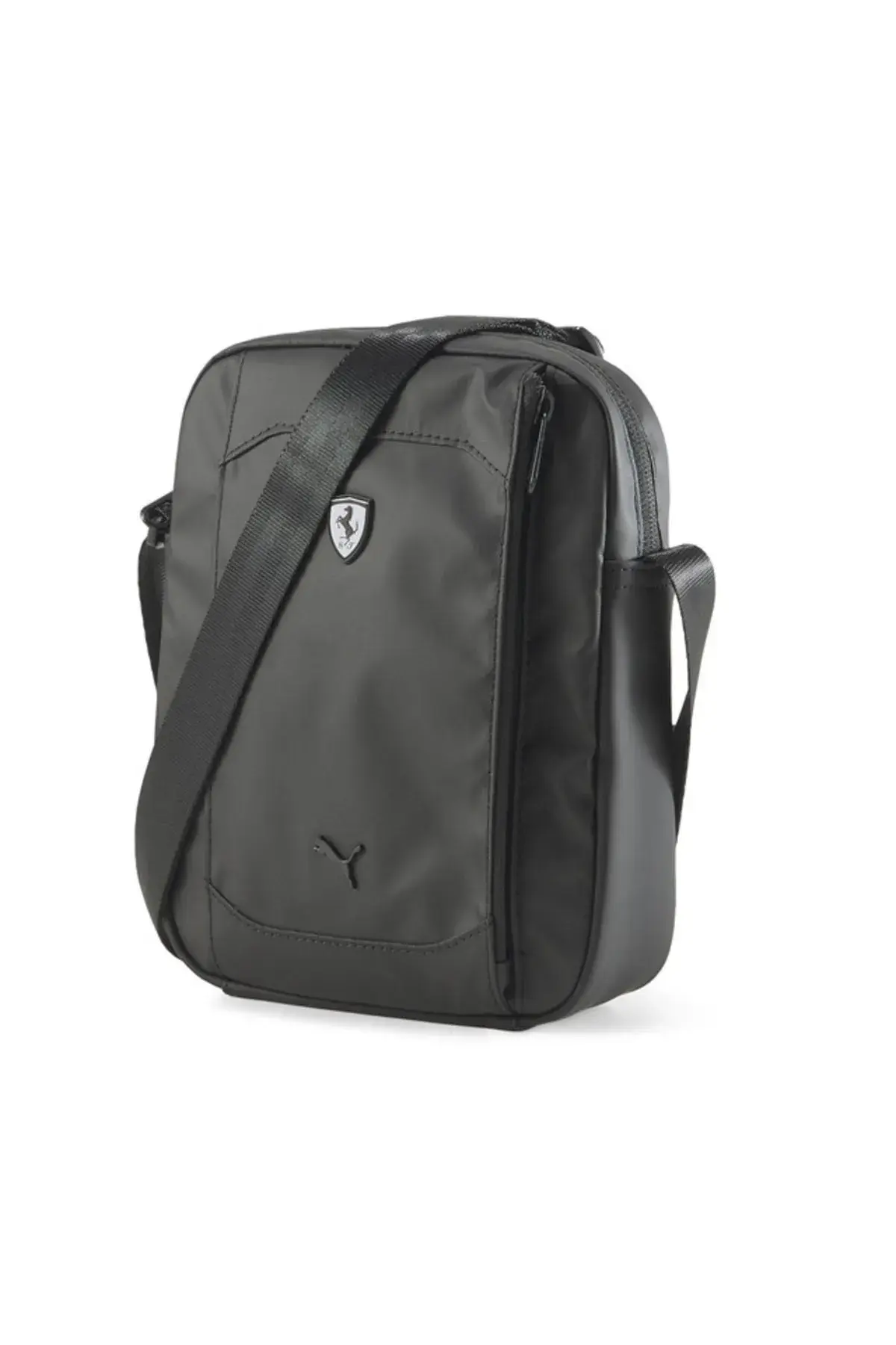 Puma Ferrari Sptwr Style Portable Siyah Unisex Çapraz Omuz Çantası