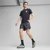 PUMA WARDROBE ESS Graphic Tee Lacivert Erkek T-Shirt