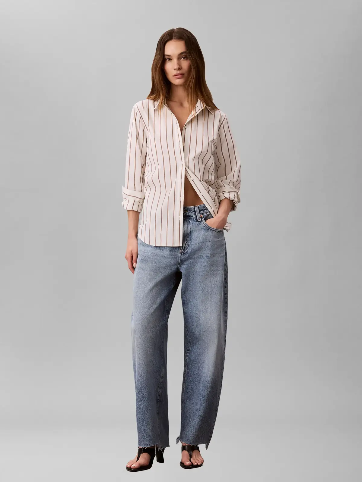 RELAXED BARREL JEAN, 46S