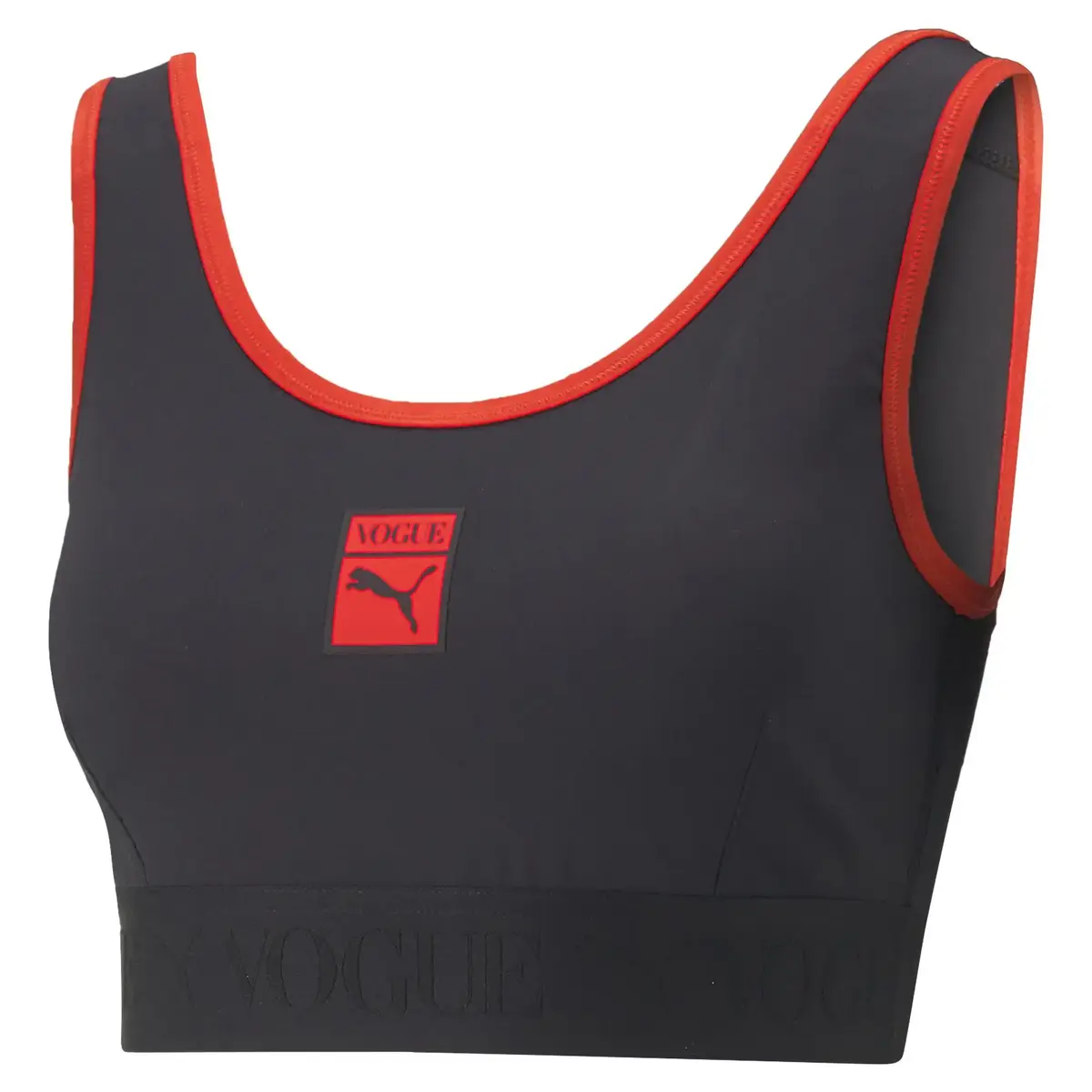 Puma X Vogue Bra Top Siyah Kadın T-Shirt
