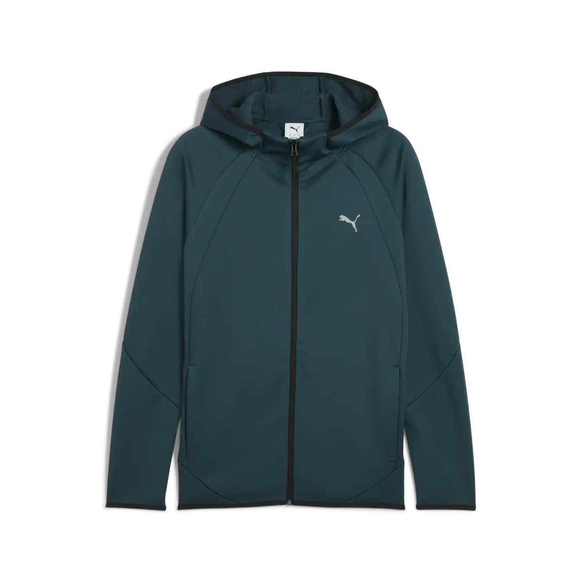 Puma EVOSTRIPE Warm FZ Hoodie Yeşil Erkek Hoodie